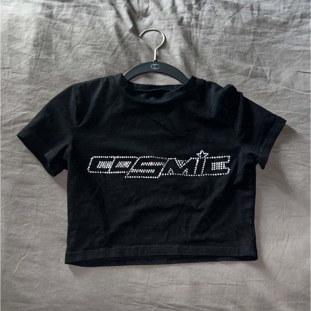 RHINESTONE COSMIC BABY TEE